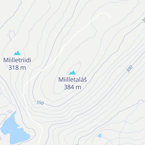 Map of Miilletaláš