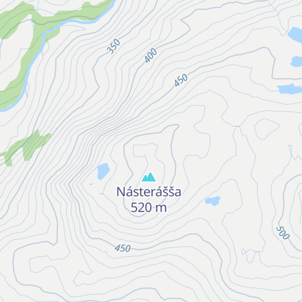 Map of Guovttemuvrratrášša