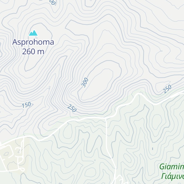 Map of Vrahos Kalogiroy