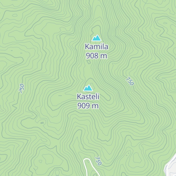Map of Kasteli