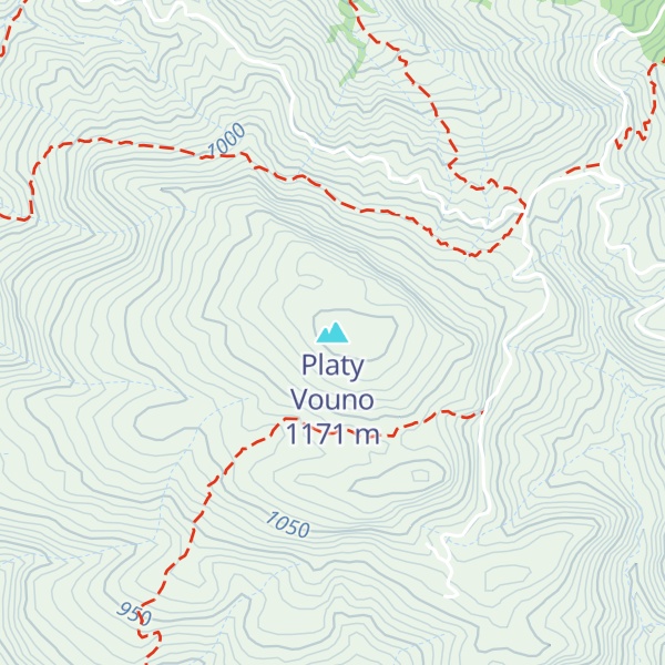 Map of Platy Vouno