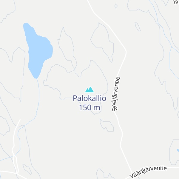 Map of Palokallio