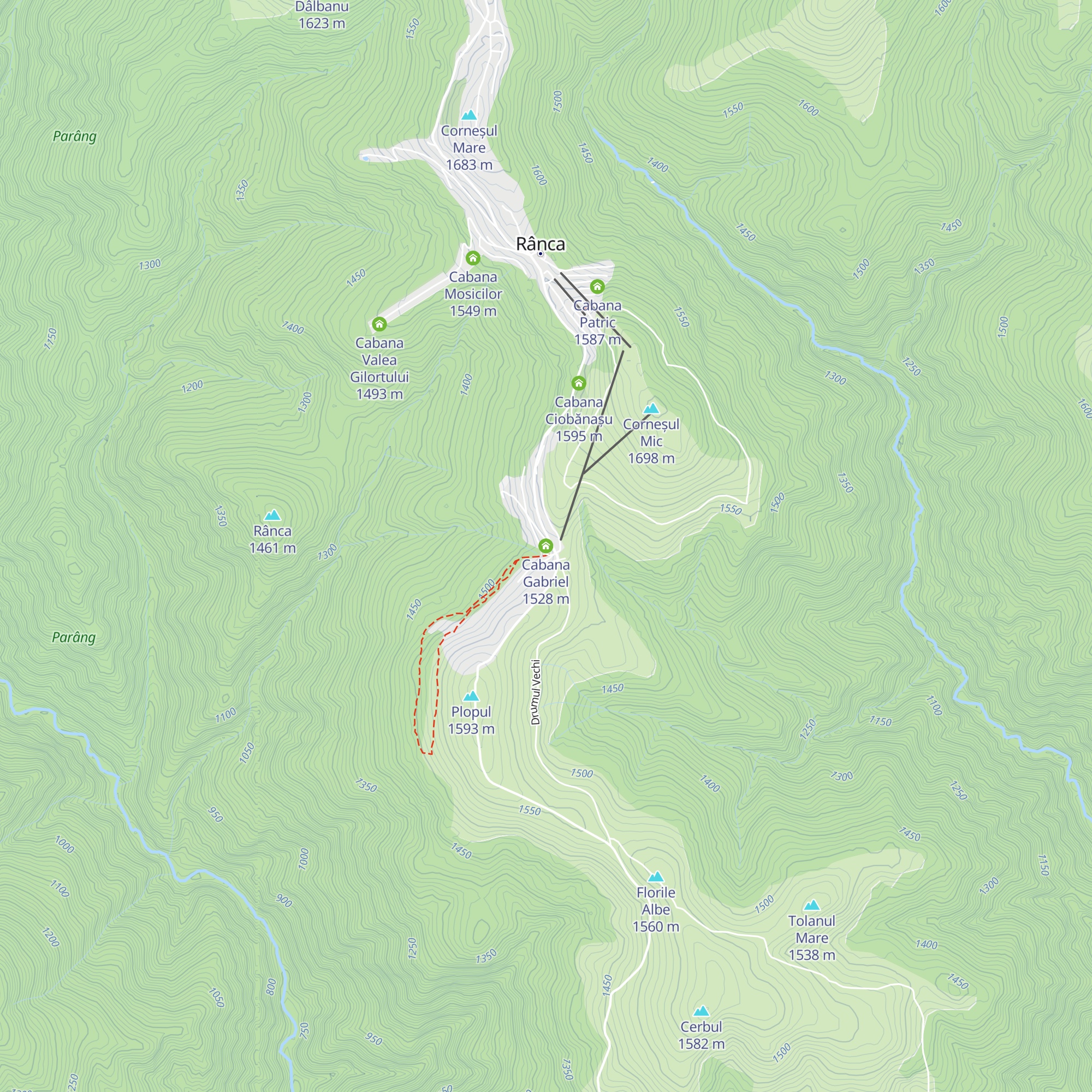 Cabana Gabriel map