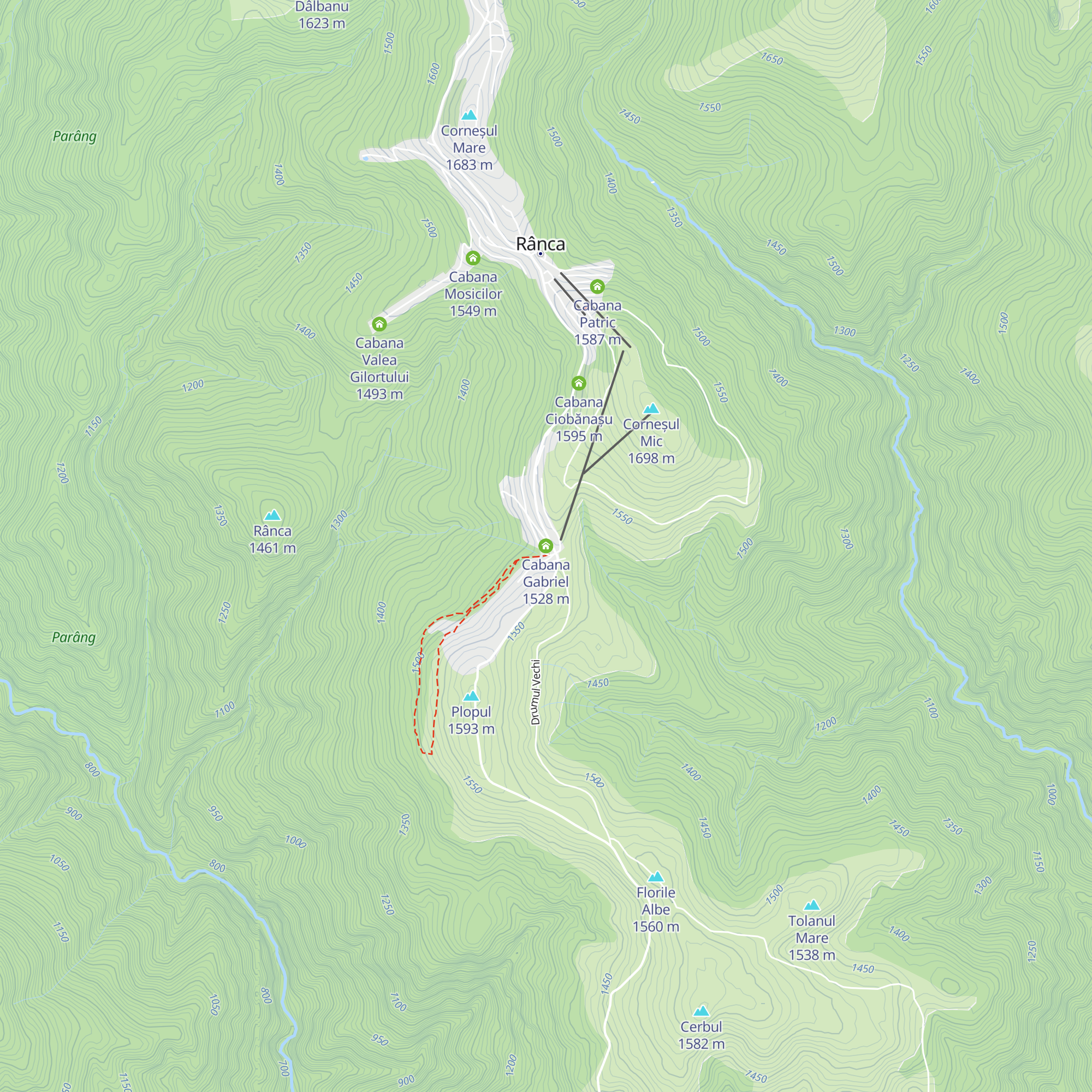 Cabana Gabriel map
