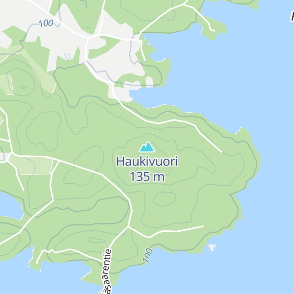 Map of Haukivuori