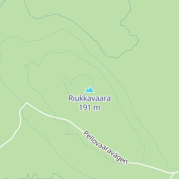 Map of Riukkavaara