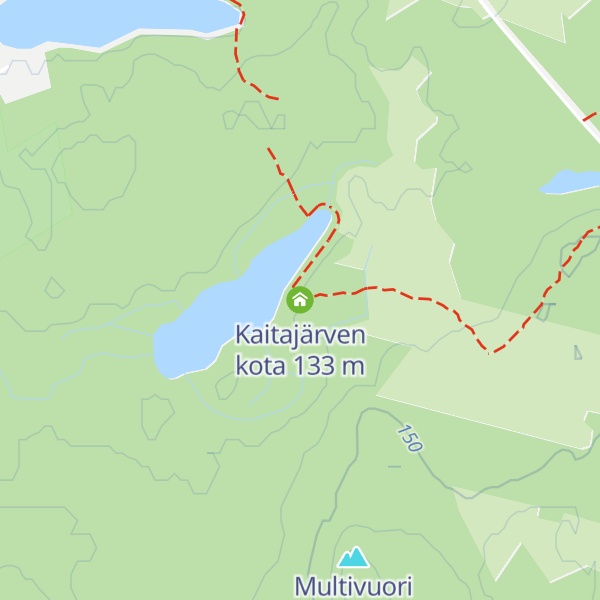 Map of Kaitajärven kota