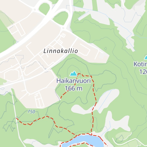 Map of Haikanvuori