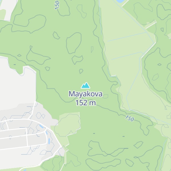 Map of Mayakova