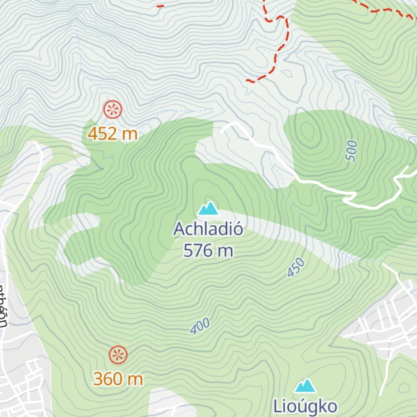 Map of Achladió
