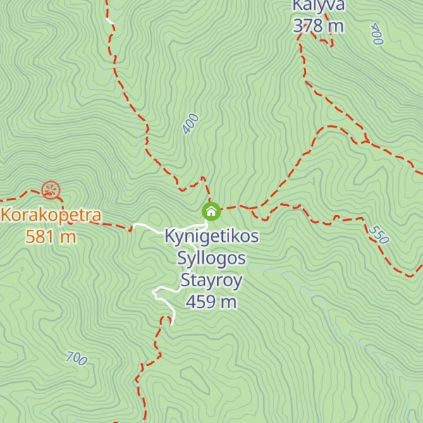 Map of Kynigetikos Syllogos Stayroy