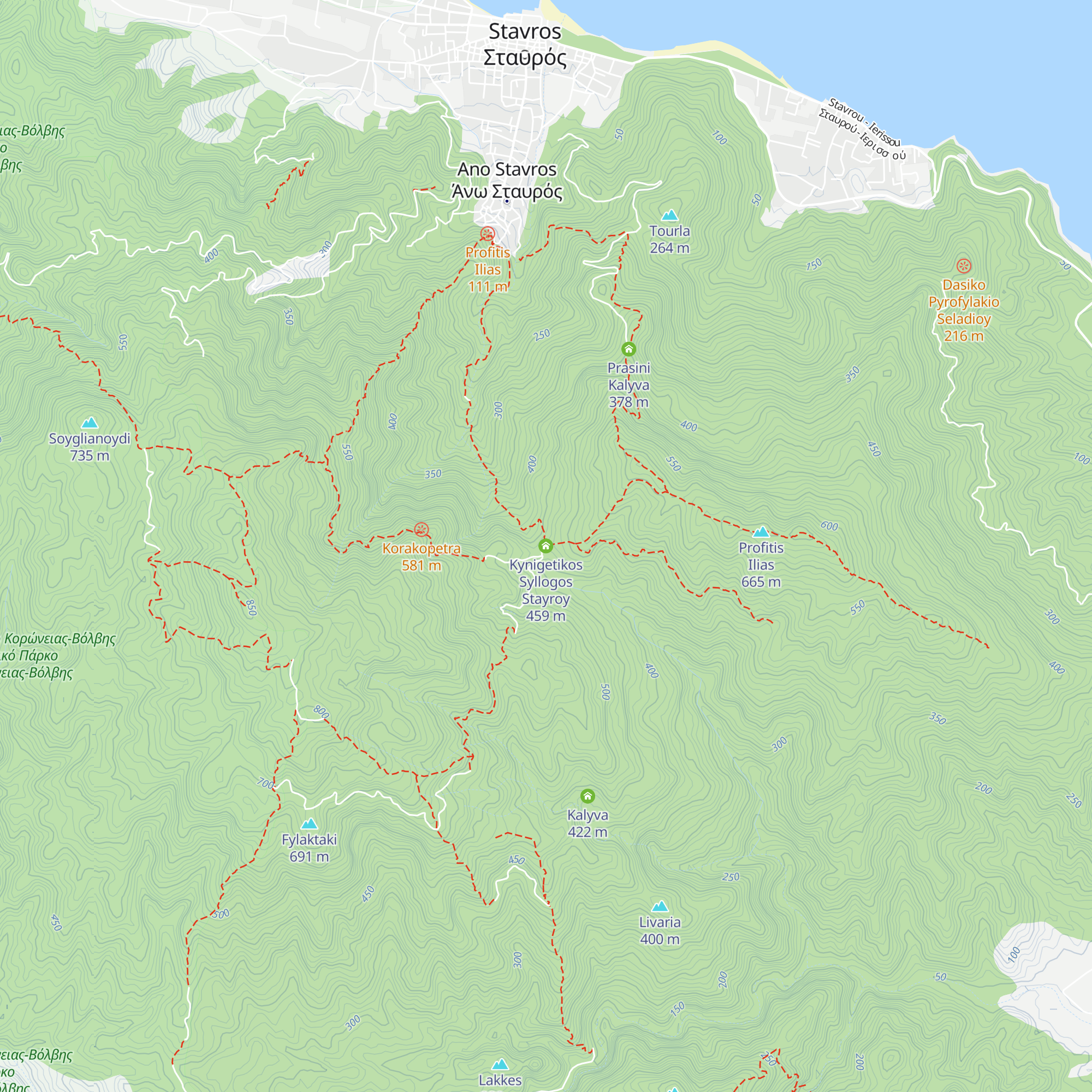 Kynigetikos Syllogos Stayroy map