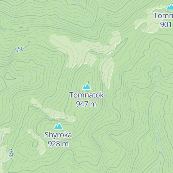 Map of Tomnatok