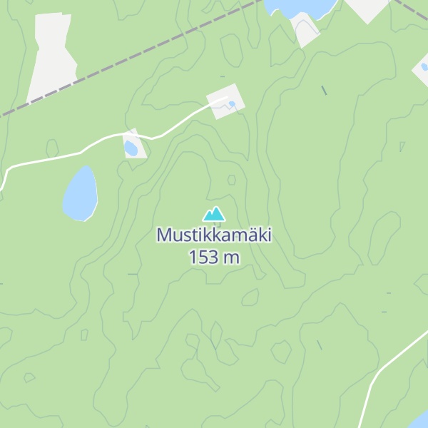 Map of Mustikkamäki