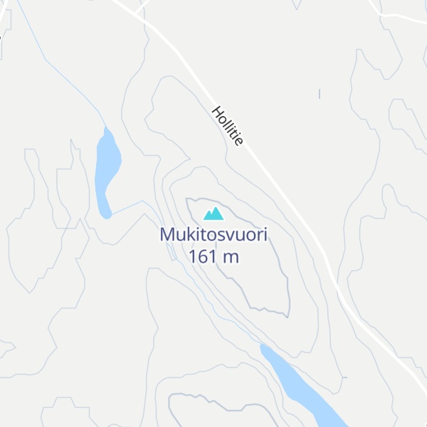 Map of Mukitosvuori