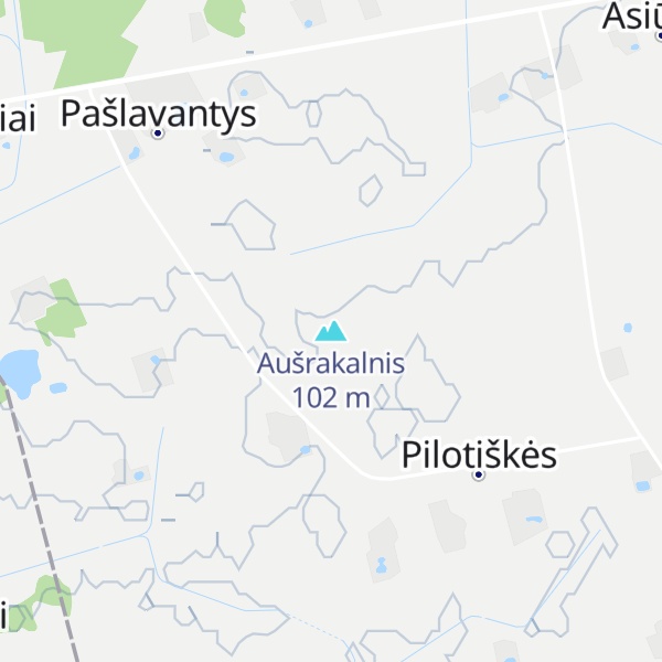 Map of Aušrakalnis