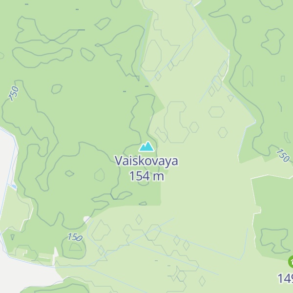 Map of Vaiskovaya