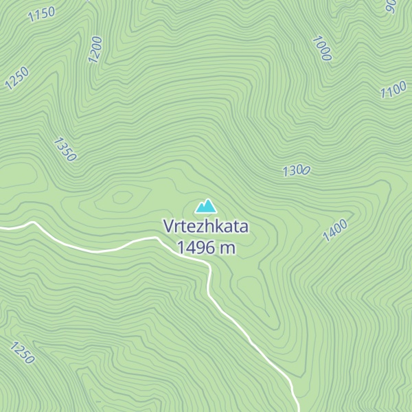 Map of Vrtezhkata