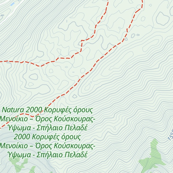 Map of Boz Dag
