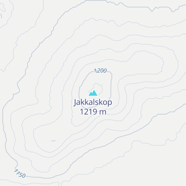 Map of Jakkalskop