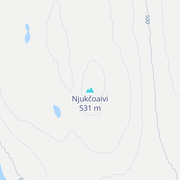 Map of Njukčoaivi