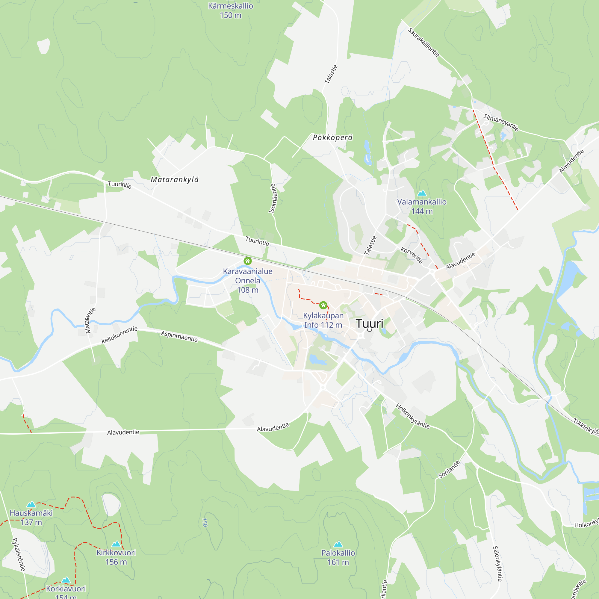 Hotelli OnnenTähti vastaanotto map