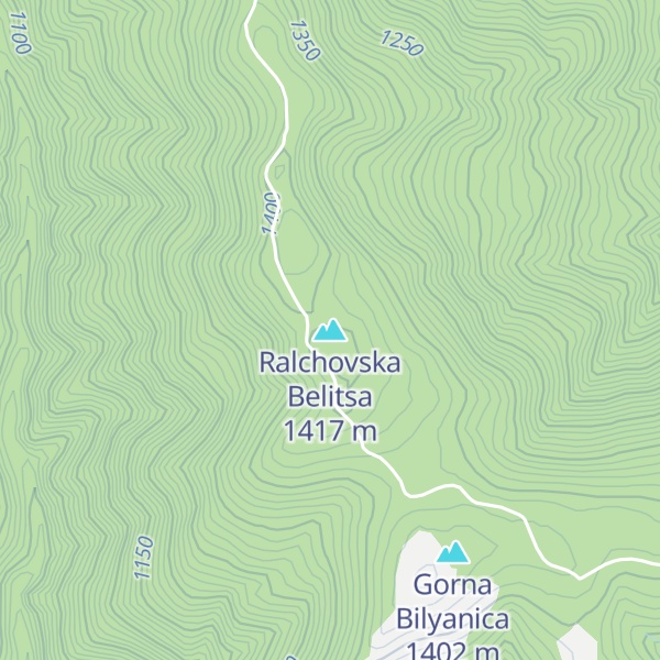 Map of Ralchovska Belitsa