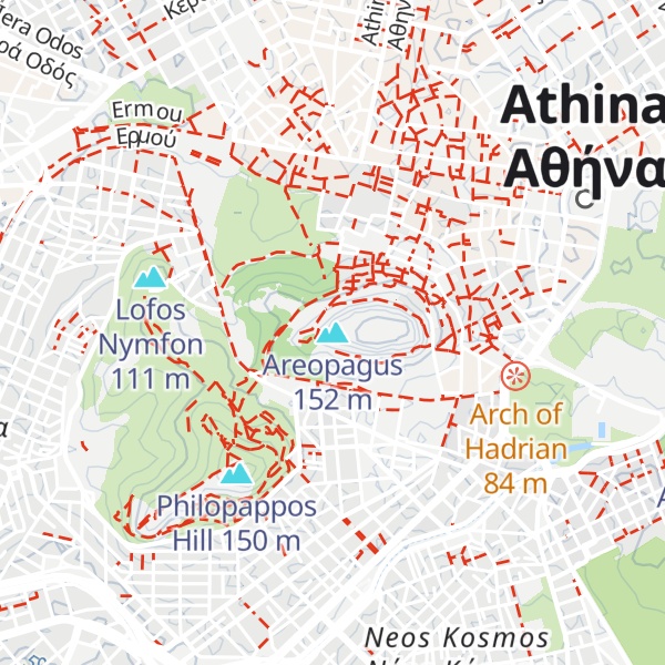 Map of Areopagus