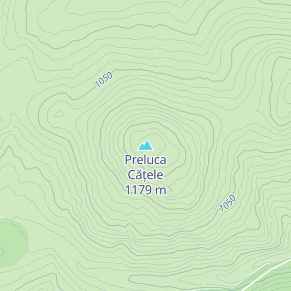 Map of Preluca Cățele