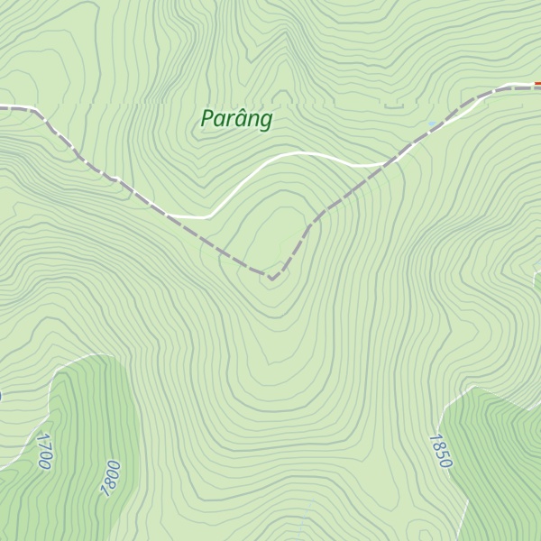 Map of Mușetoaia