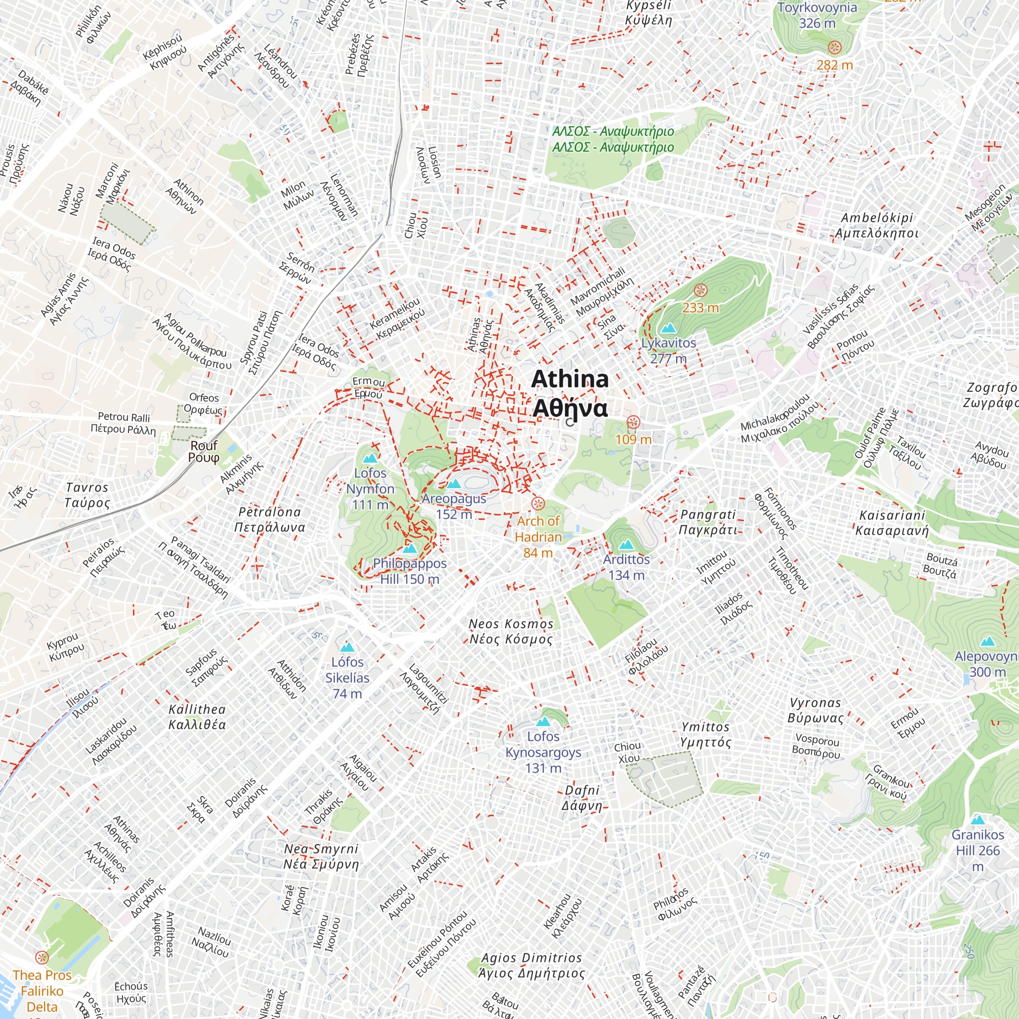 Tourist Information map