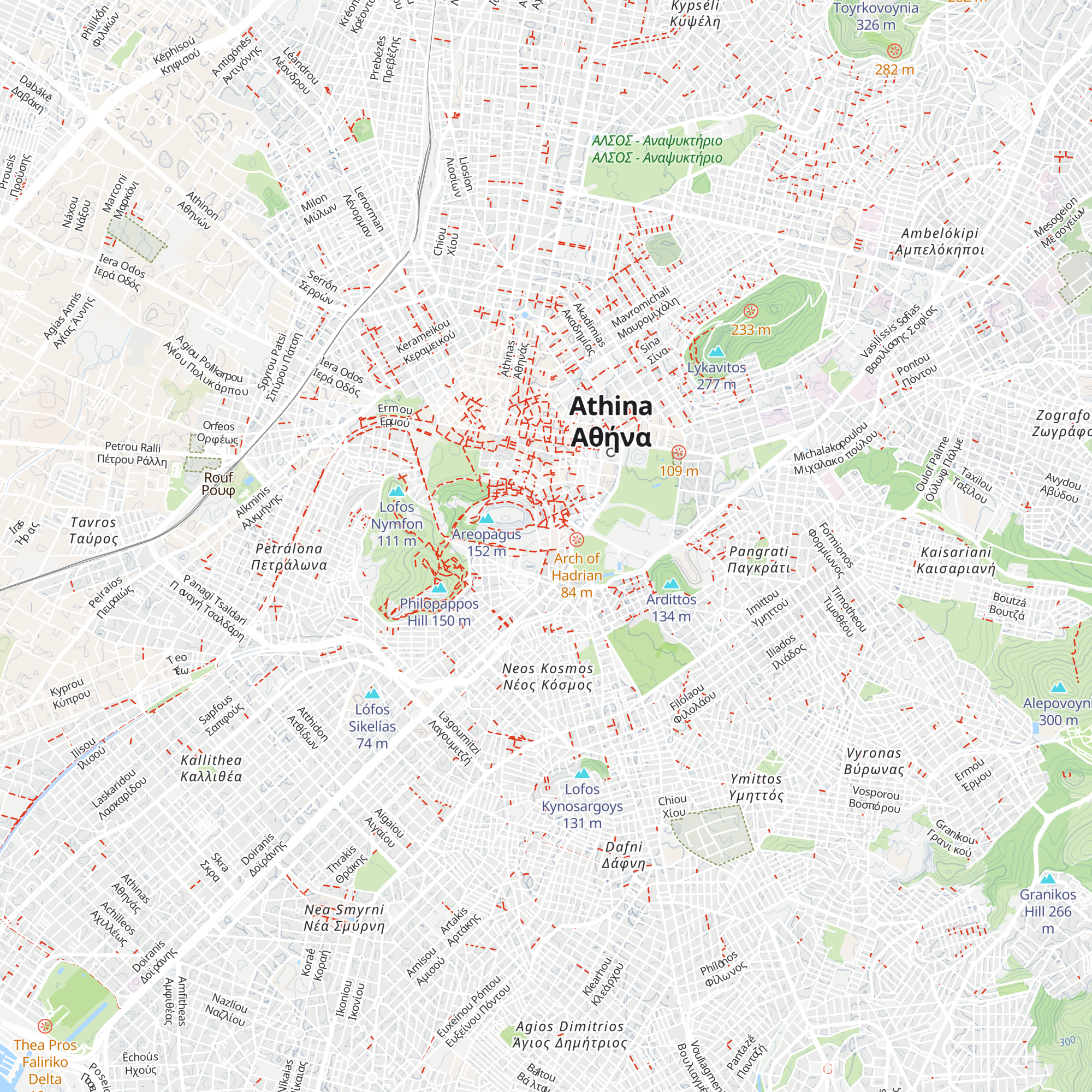 Tourist Information map