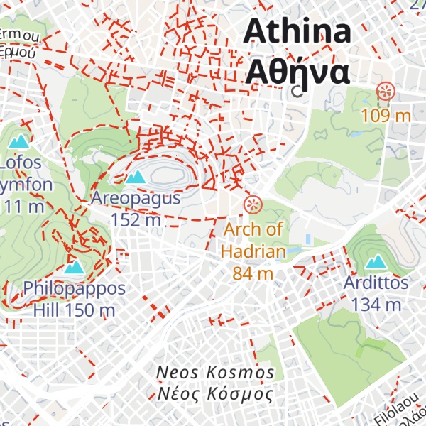Map of Tourist Information