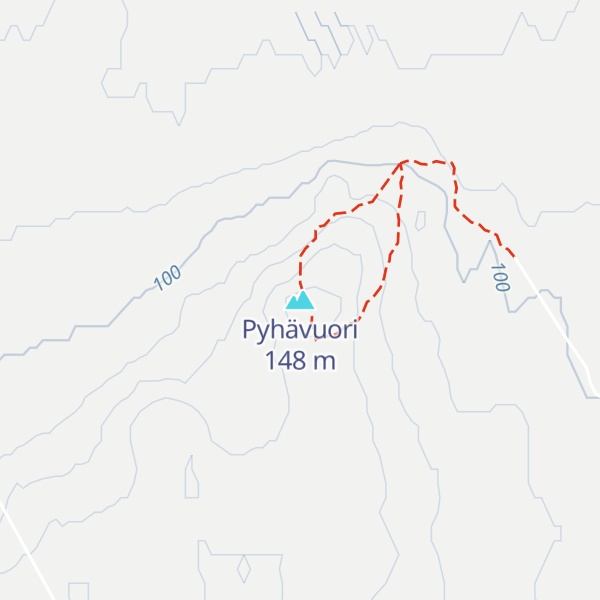 Map of Pyhävuori