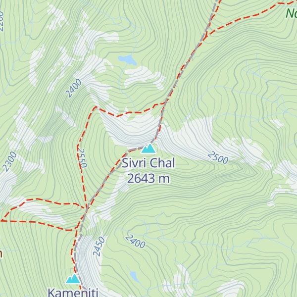 Map of Sivri Chal