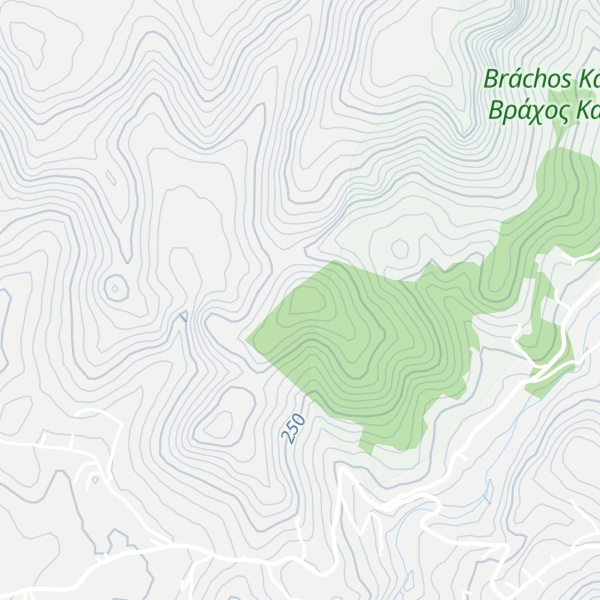 Map of Vromonera