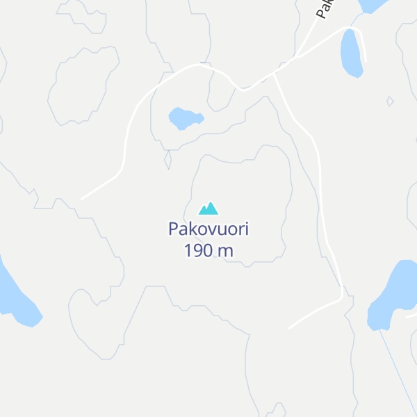 Map of Pakovuori