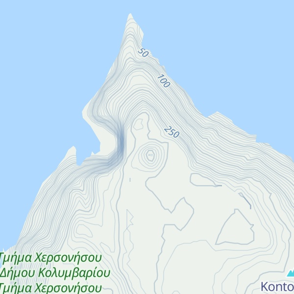 Map of Zovígli