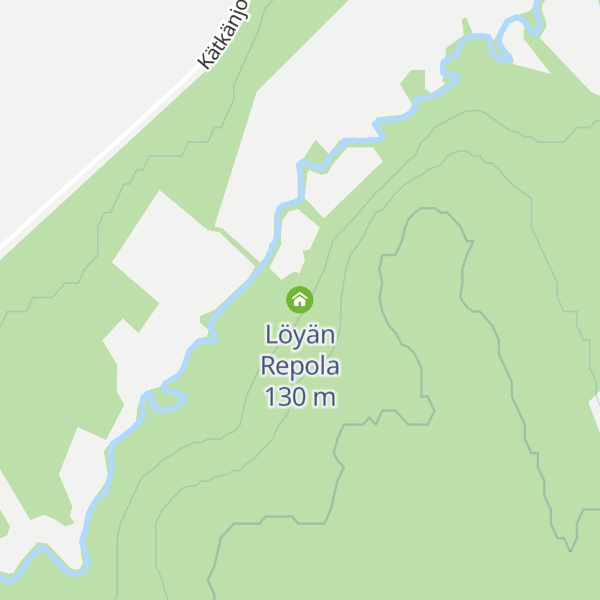 Map of Löyän Repola