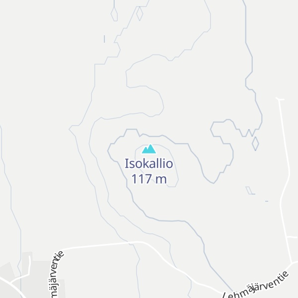 Map of Isokallio