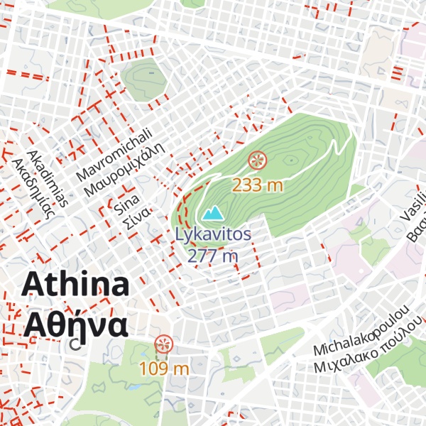Map of Lykavitos