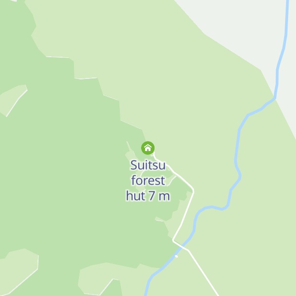 Map of Suitsu forest hut