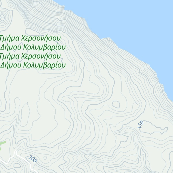 Map of Kontourídia