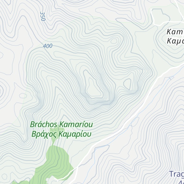 Map of Megalos Vrahos