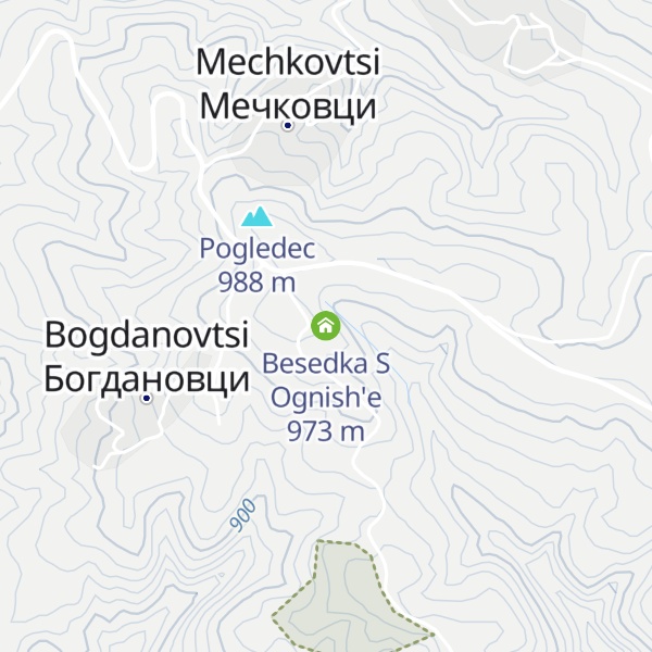 Map of Besedka S Ognish'e
