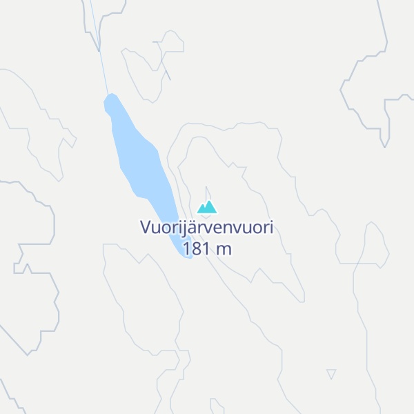 Map of Vuorijärvenvuori