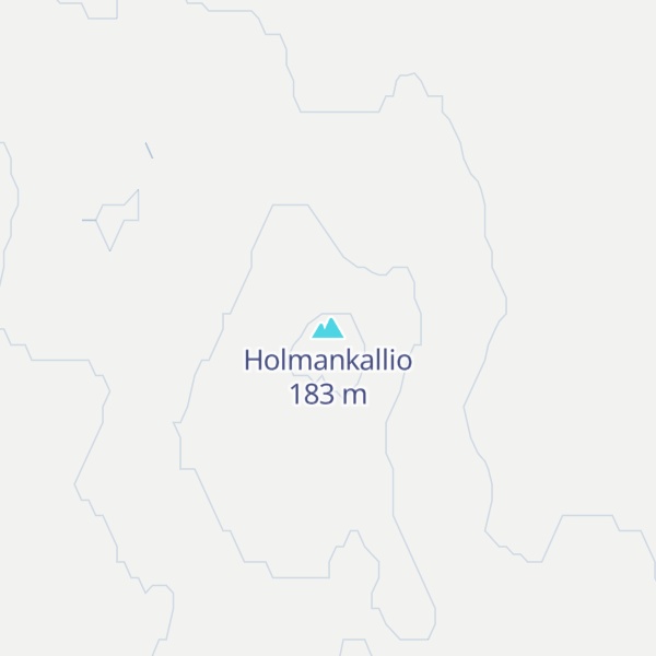 Map of Holmankallio
