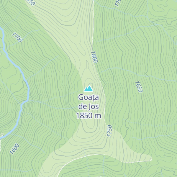 Map of Goața de Jos