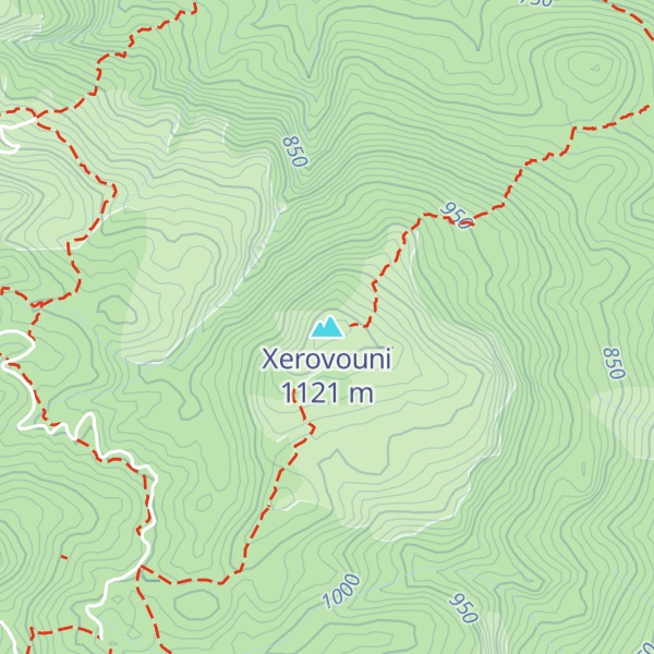 Map of Xerovouni