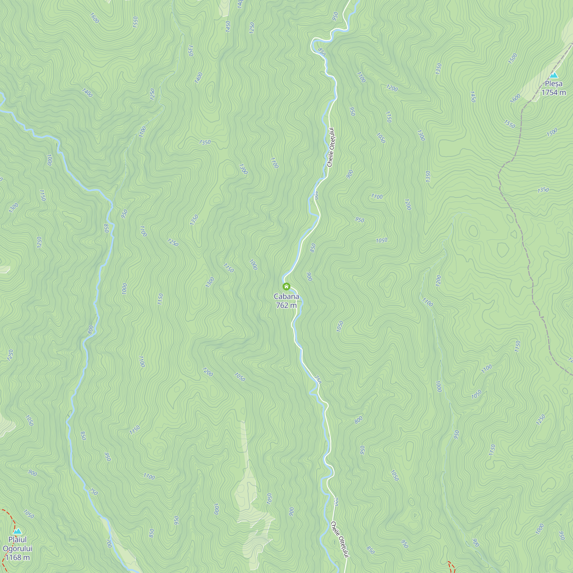 Cabana map